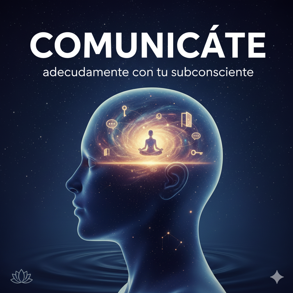 Representación de la mente y el subconsciente, mostrando dos personas conectadas por la cabeza o un cerebro con un aura de comunicación.