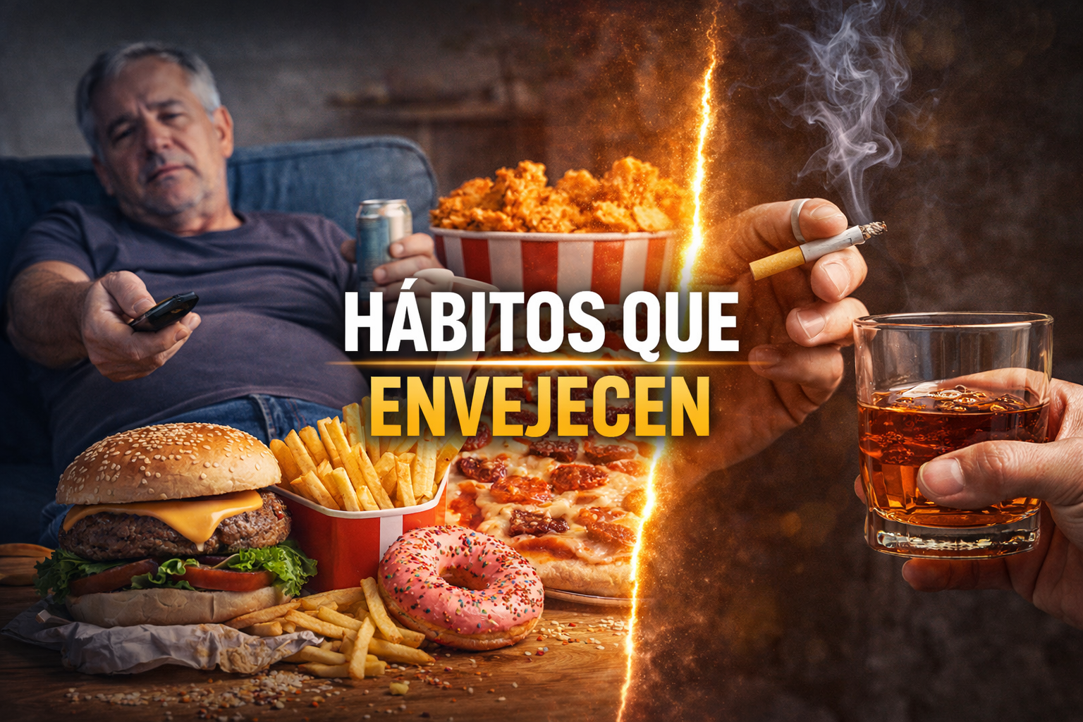 Hábitos que envejecen